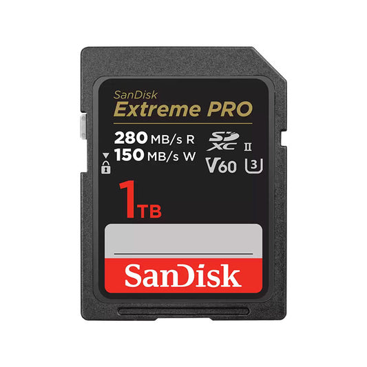 SanDisk Extreme Pro, 1TB, UHS-II, V60 C10, U3,10, U3, R280/W150MB/s