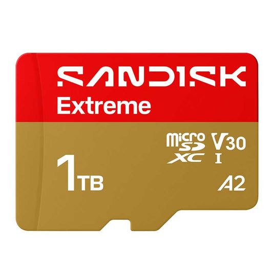 SanDisk, Extreme Micro SDXC Memory Card, 1TB, UHS-I, 245MB/s (R), 170MB/s (W)