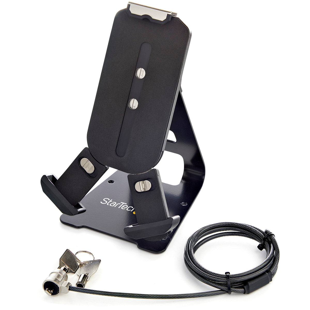 StarTech SECURE TABLET STAND UNIVERSAL LOCKABLE ANTI THEFT TABLET HOLDER