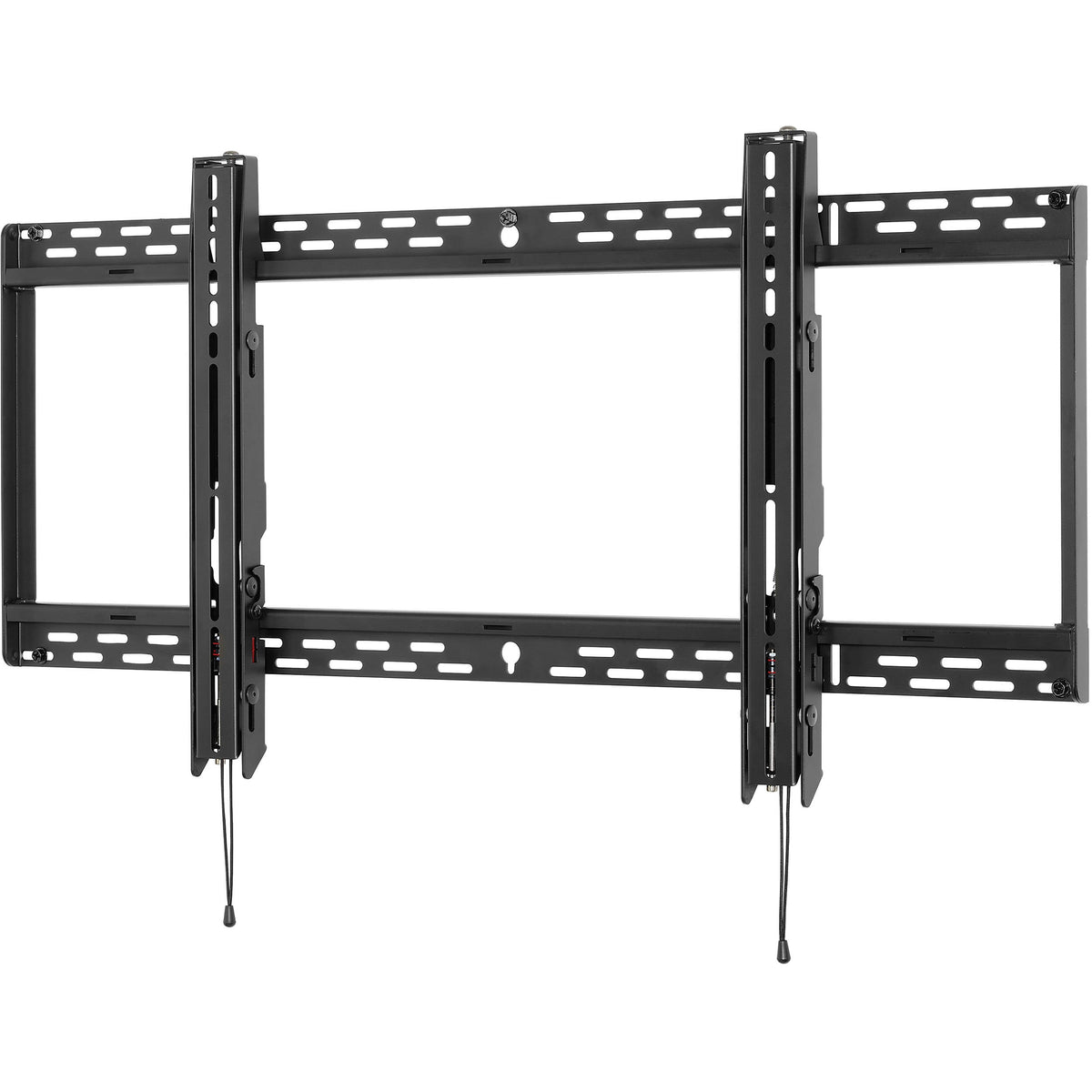 PEERLESS WALL MOUNT - BLACK - UNIVERSAL MOUNT FITS DISPLAYS WITH MOUNTING PATTERNS UP TO