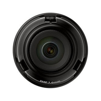 Hanwha 1/1.8" 5MP CMOS with a 7.0mm fixed focal