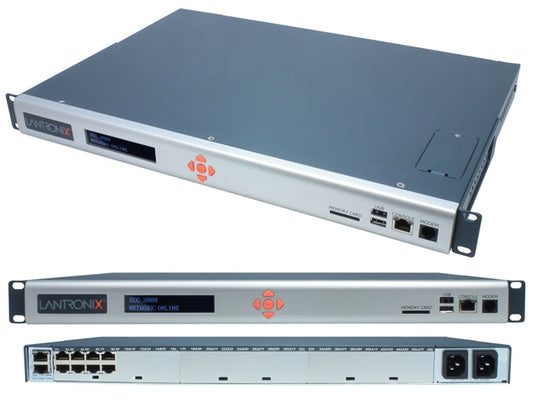 LANTRONIX SLC8000 ADV CONSOLE MANAGER SVR RJ45 8PORT AC-DUAL SUPPLY