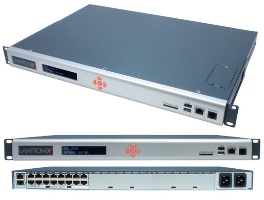 LANTRONIX SLC8000 ADV CONSOLE MANAGER SVR RJ45 16PORT AC-DUAL SUPPLY