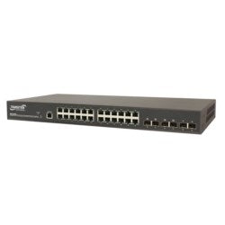 Transition MANAGED SWITCH, 20-PORT GIGABIT + 4 SFP/RJ COMBO + 2 100/1000 SFP