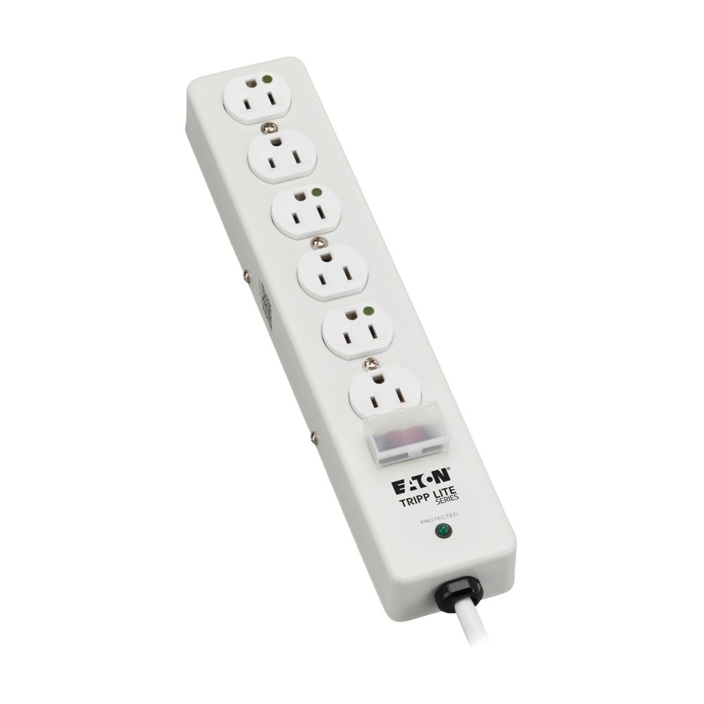 EATON 6 OUTLET UL1363 SURGE PROTECTOR SURGE STRIP NOT PATIENT CARE 10FT