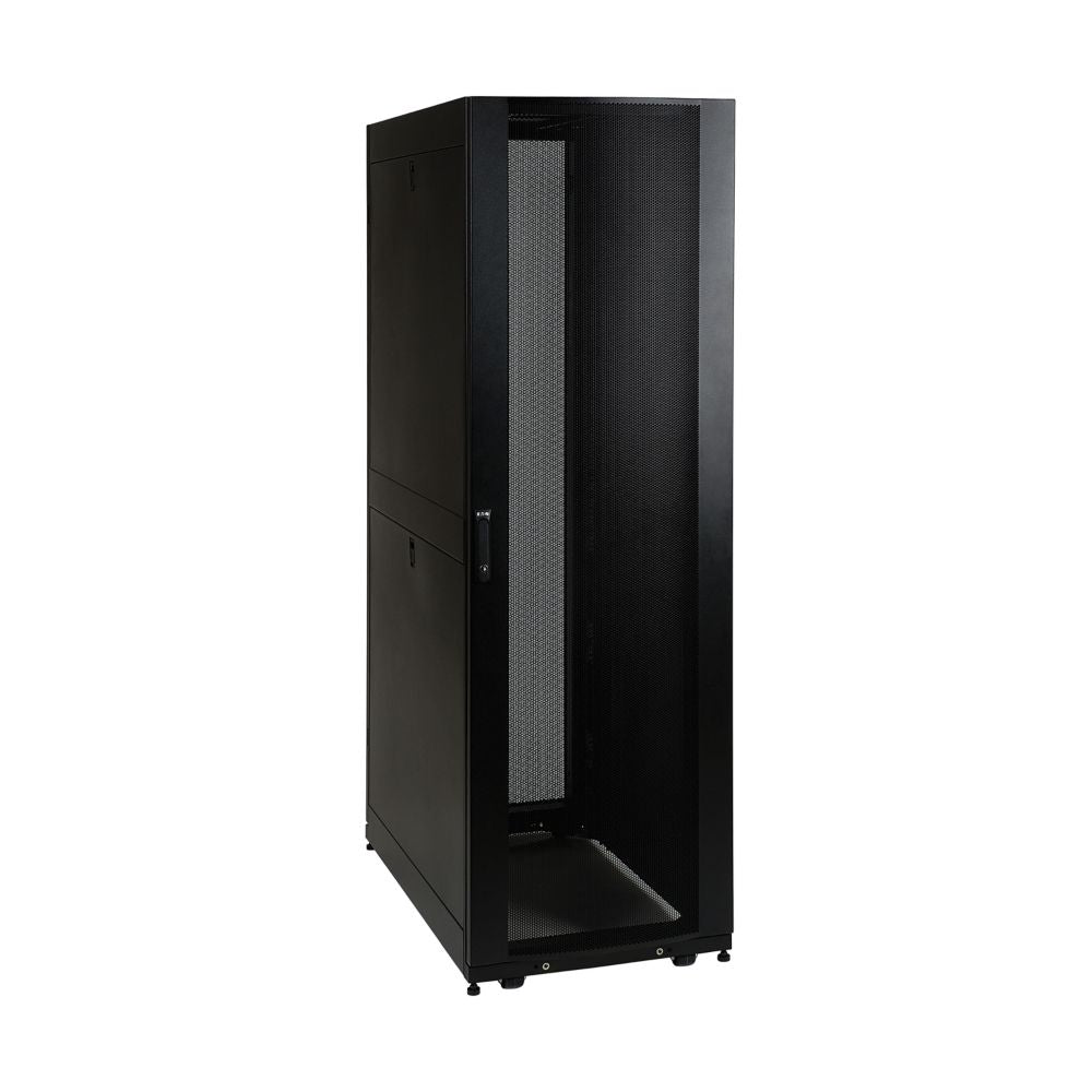 EATON 45U RACK ENCLOSURE CABINET NETWORK SERVER DOORS SIDES 3000LBS