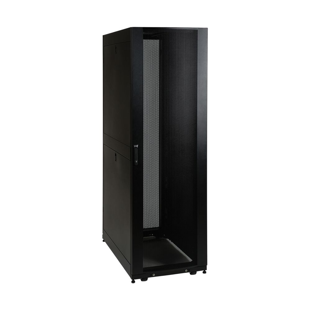 EATON TRIPP LITE SERIES 45U SMARTRACK SHALLOW-DEPTH RACK ENCLOSURE CABINET WITH