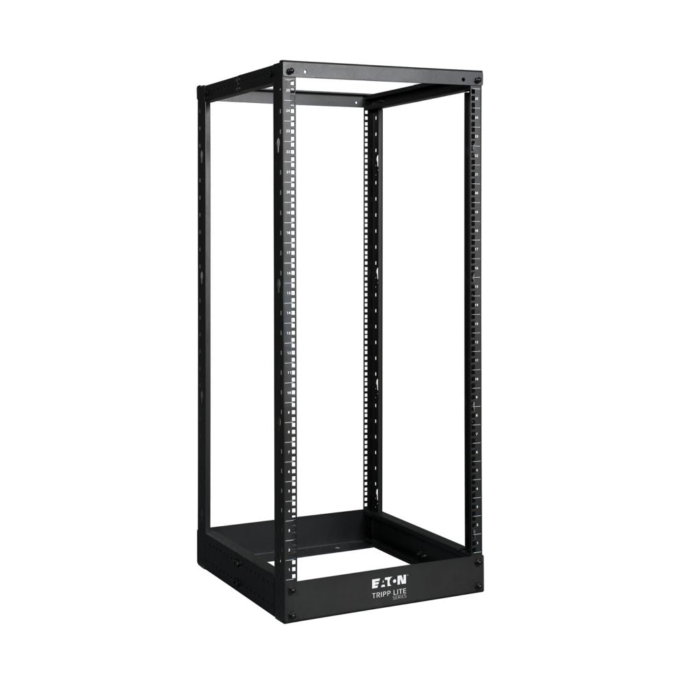 EATON 25U 4 POST OPEN FRAME RACK NETWORK SERVER CABINET 1000LBS