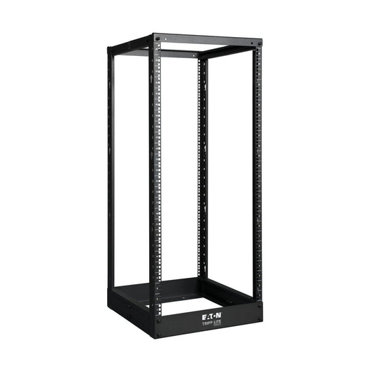 EATON 25U 4 POST OPEN FRAME RACK NETWORK SERVER CABINET 1000LBS