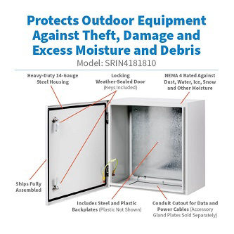 Eaton Tripp Lite SmartRack Out Ind Enclosure