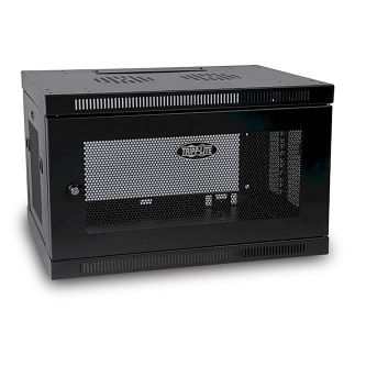 EATON TRIPP LITE SERIES SMARTRACK 6U LOW-PROFILE SWITCH-DEPTH WALL-MOUNT MINI RACK ENC