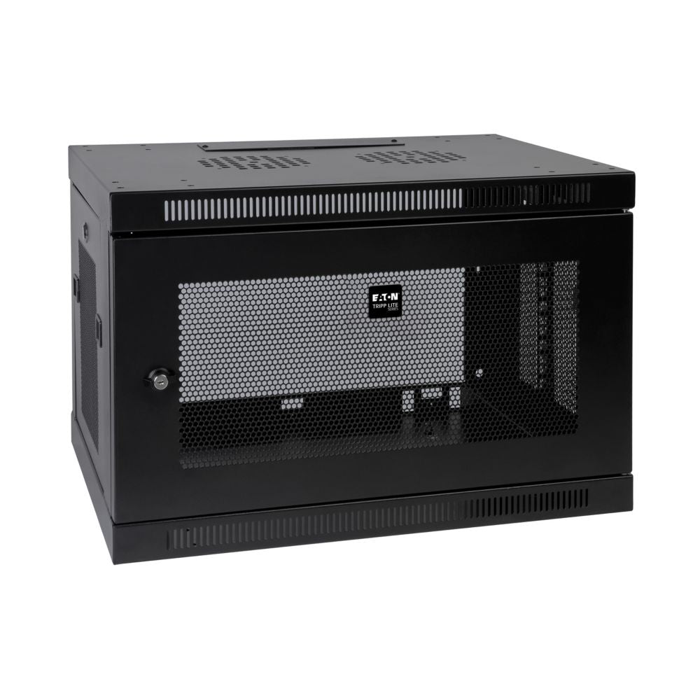 EATON 9U WALL MOUNT RACK ENCLOSURE SERVER CABINET WALLMOUNT W DOORS