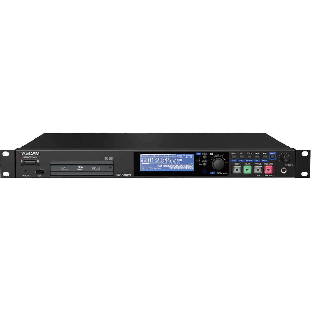 TASCAM Solid State Recorder With Networking And Dual Sd Card