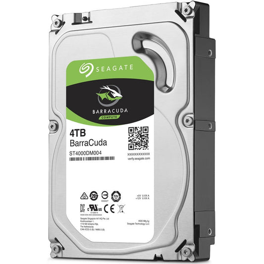 Seagate BarraCuda ST4000DM004 4 TB Hard Drive - 3.5" Internal - SATA (SATA/600) | SKU HD-ST4DM04