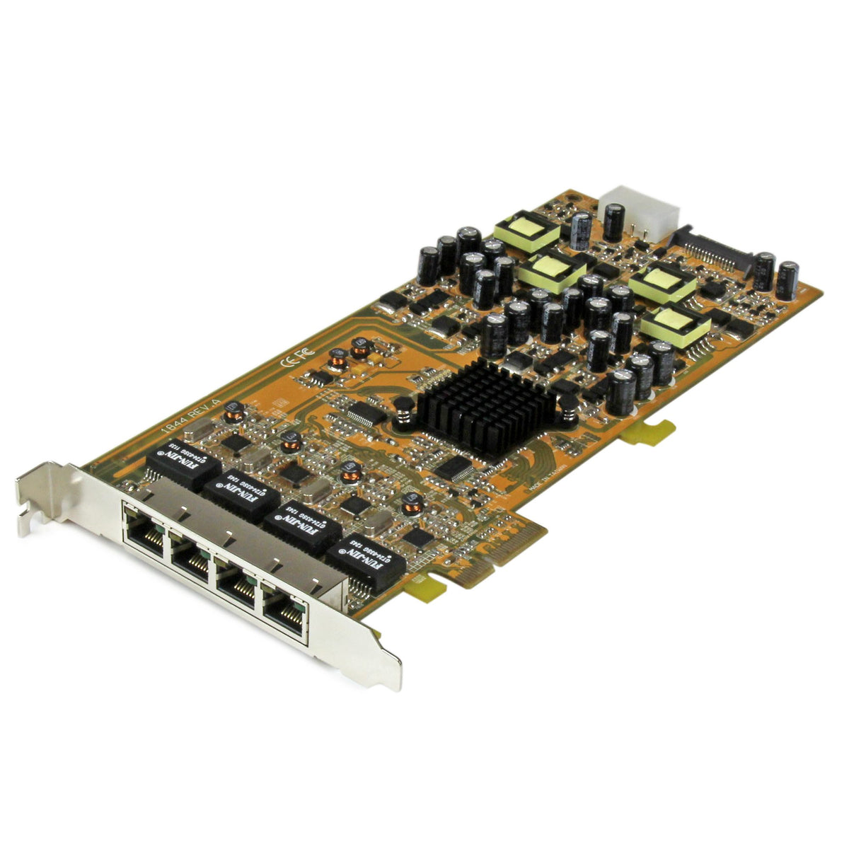 STARTECH COMP PROD ST4000PEXPSE 4 PORT GIGABIT POWER OVER ETHERNET PCIE NETWORK