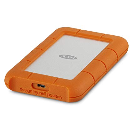 SEAGATE 2TB LACIE RUGGED USB-C MOBILE DR USB 3.1 TYPE C 3600 RPM 1MB 2.5
