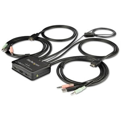 StarTech 2 PORT 4K HDMI KVM SWITCH CABLE 2 PORT HDMI KVM SWITCH CABLE