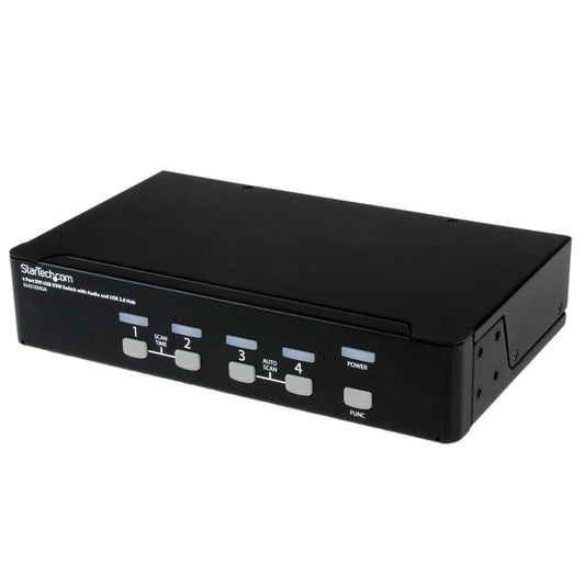 StarTech 4 Port DVI USB KVM Switch TAA