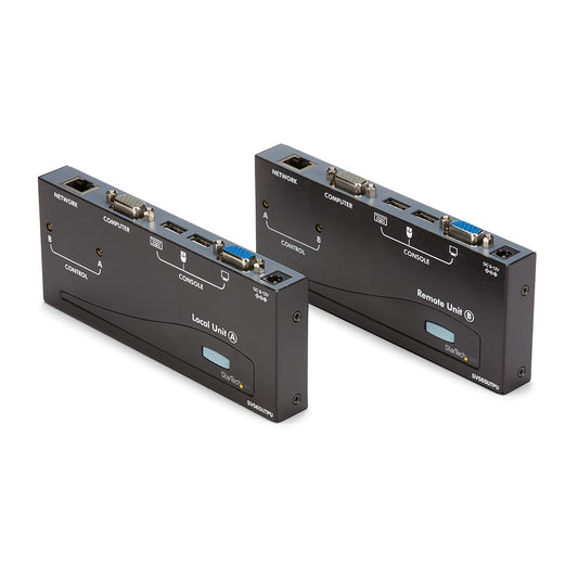 StarTech USB VGA KVM CONSOLE EXTENDER OVER CAT5 UTP W/ CABLES
