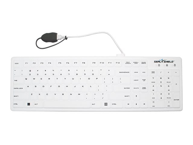 SEAL SILK PRO WATERPROOF KEYBOARD WHITE