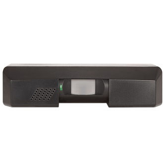 Kantech T.Rex request to exit detector, with tamper, piezo and timer, black.