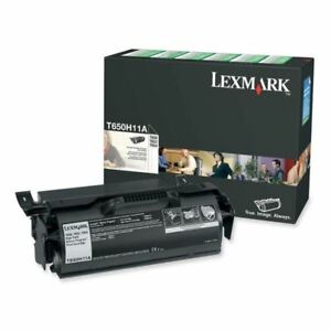LEXMARK T650H11A RETURN PROGRAM PRINT CARTRIDGE FOR USE IN T650,T/X652,654,X651,