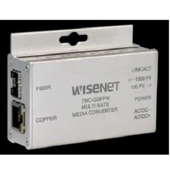 Hanwha MR Media Conv/SM/PoE and SFP mod req