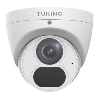 Turing 4MP Turret 2.8mm LowLight Mic IP67 Human Vehicle AI