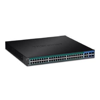 TRENDNET 52-PORT GIGABIT WEB SMART POE+ SWITCH