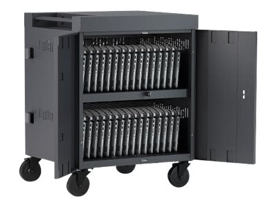 BRETFORD CHARGING CART AC FOR UP TO 32 DEVICES W/BACK PANEL,1.4 INCH W SLOTS