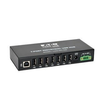 EATON 7-PORT USB INDUSTRIAL HUB M/FX7 USB 2.0 IMMUNITY / MOUNTABLE METAL