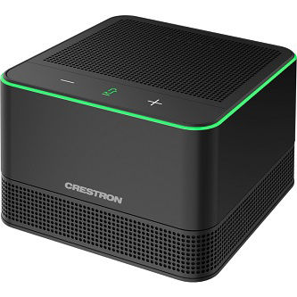 CRESTRON Flex Pod Wireless Speaker and Microphone, Black, DECT Region 1