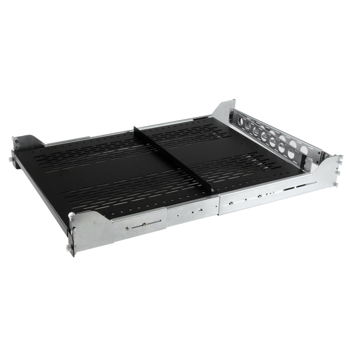 StarTech ADD A VENTED, SLIDING SHELF WITH INTEGRATED CABLE MANAGEMENT INTO VIRTUALLY ANY