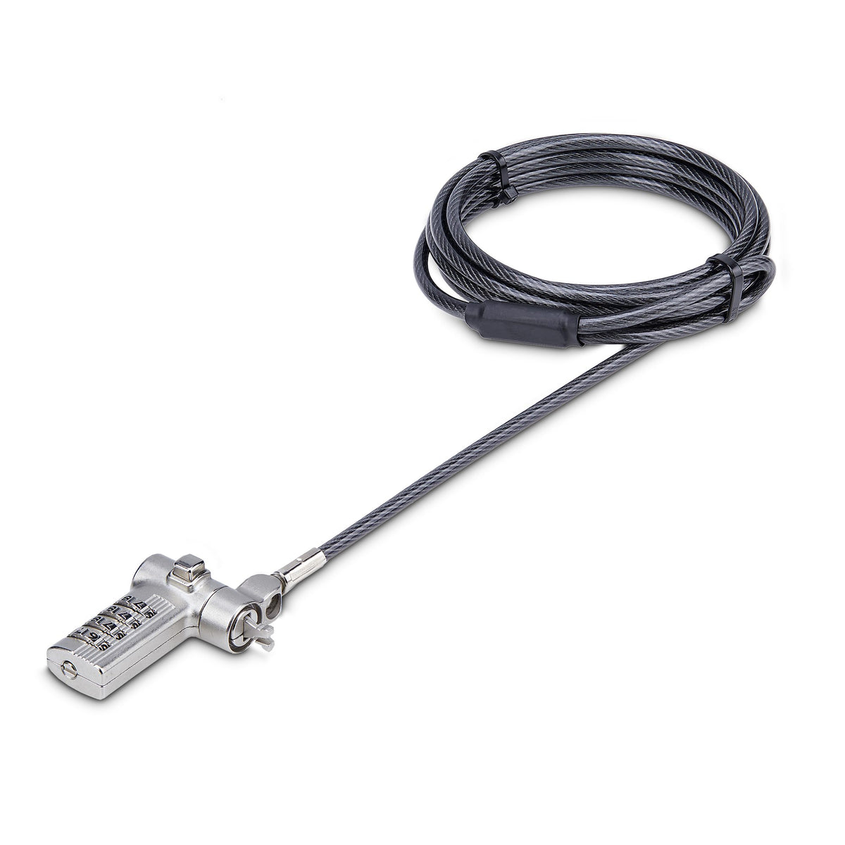 StarTech 25-PACK UNIVERSAL LAPTOP LOCK 6.6FT SERIALIZED SECURITY CABLE