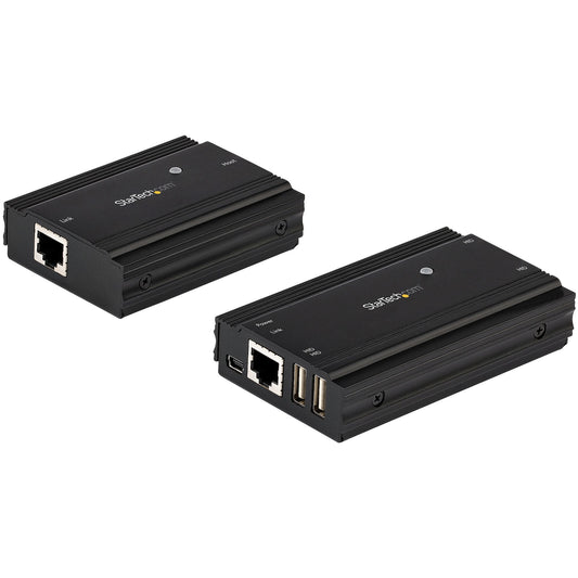 StarTech 4 PORT USB 2.0 EXTENDER HUB USB-A OVER CAT5/6 ETHERNET RJ45