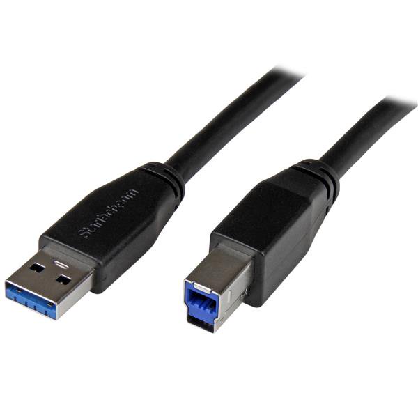 StarTech 30FT USB 3.0 A TO BE CABLE 10M ACTIVE USB TYPE B PRINTER CABLE