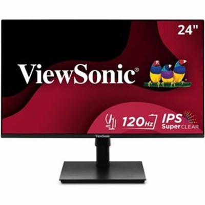 VIEWSONIC 24IN 1080P ERGONOMIC 120HZ MONITOR WITH VARIABLE REFRESH RATE, HDMI AND VGA.