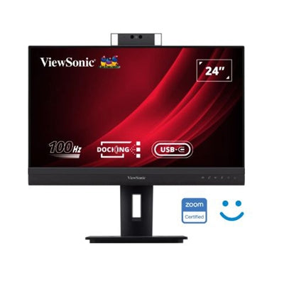 VIEWSONIC 24IN 1080P VIDEO CONFERENCING MONITOR WITH WINDOWS HELLO COMPATIBLE IR WEBCAM, 9