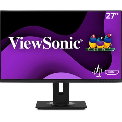 VIEWSONIC 27IN ERGONOMIC 40-DEGREE TILT 1080P IPS WITH HDMI DP VGA