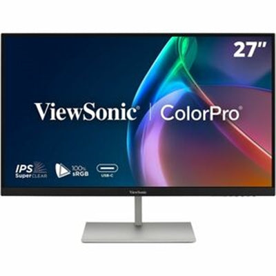Viewsonic 27 ColorPro 2K QHD IPS Monitor with 90W USBC, 100 sRGB, and 120Hz
