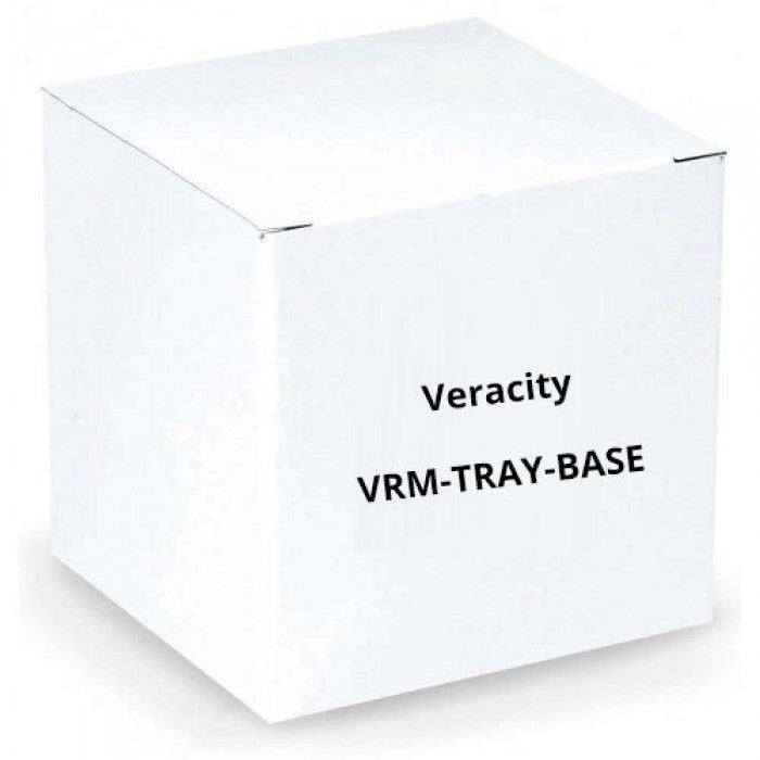 Veracity 1U rackmount tray & fascia for 4x (VHW-HWPS-B8 or VCS-8P2)