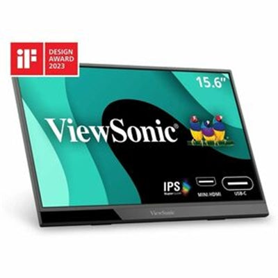 VIEWSONIC 15.6IN 1080P PORTABLE MONITOR WITH 60W USB C AND MINI HDMI