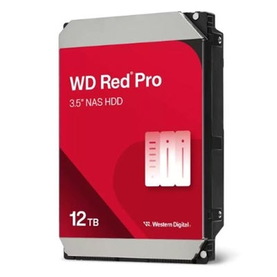 WD Red Pro 12TB Hard Drive - 3.5" Internal - SATA ** SINGLE PACK **