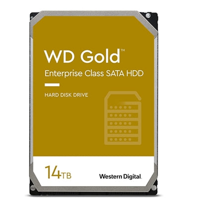 WD WESTERN GOLD ENTER 14TB HDD 3.5IN 7200RPM SATA 6 GB/S 512MB