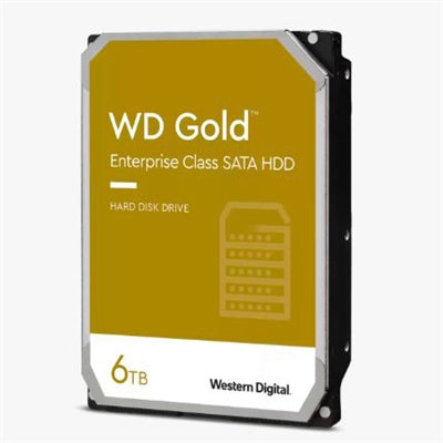 WESTERN 6TB WD GOLD SATA ENTERPRISE 7200RPM