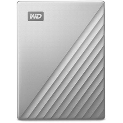 WD My Passport Ultra External HDD for Mac, 2TB, Silver