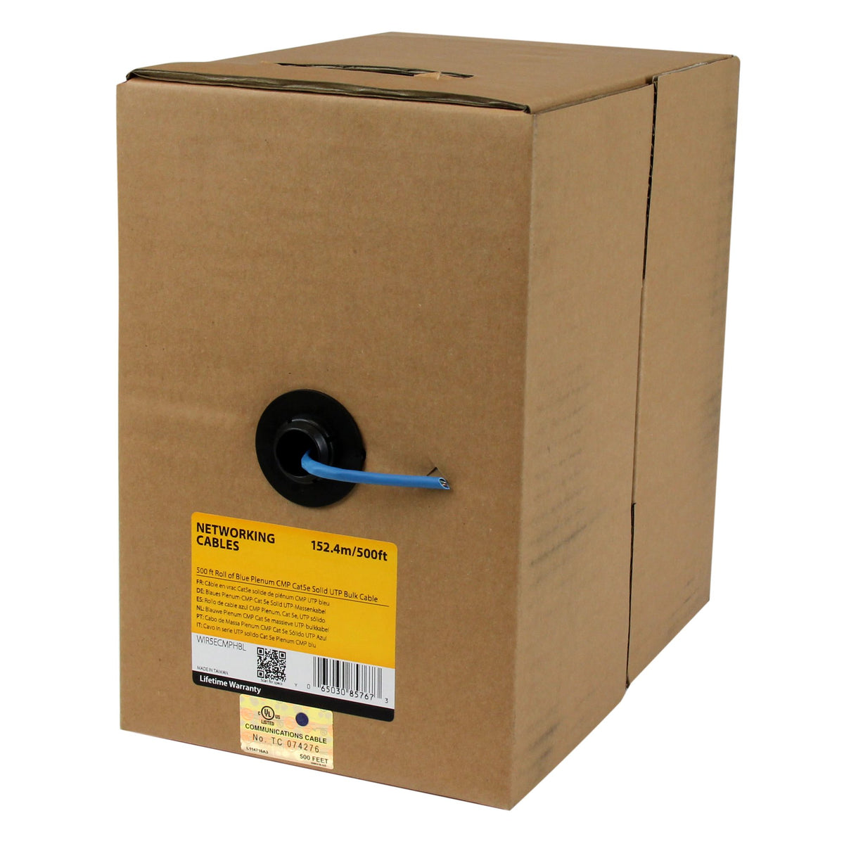 StarTech 500 FT. BLUE UTP CAT5E CABLE FOR 1000 MBPS NETWORKS - HIGH-QUALITY COPPER CONDUC