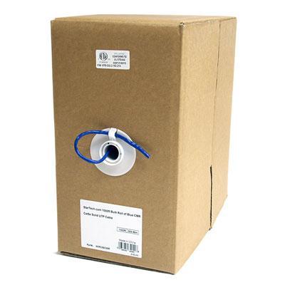 StarTech 1000 FT. (304,8M) BLUE 4 PAIR UTP CAT5E CABLE FOR 1000 MBPS NETWORKS - HIGH-QUAL