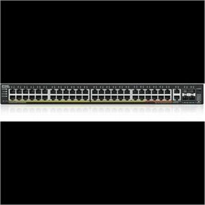 ZyXEL 48 Port Gig PoE 600W L2 1YR