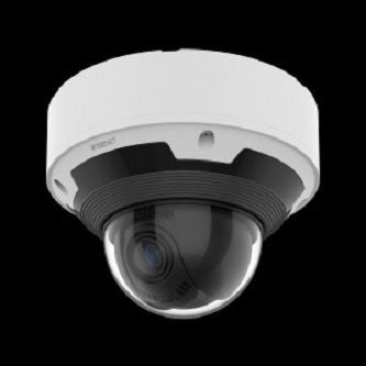 HANWHA POWERED BY WN7, X-PLUS SERIES, OUTDOOR NETWORK AI IR VANDAL DOME CAMERA, 4K RESO